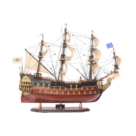 Model żaglowca Soleil Royal – ekskluzywny okręt flagowy Ludwika XIV, 80 cm